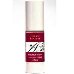 EXTASE SENSUAL - OLEJEK DO MASAZU O EFEKCIE ROZGRZEWAJACYM Z FEROMONAMI LOLLIPOP 30 ML
