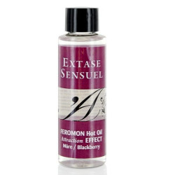 EXTASE SENSUAL - OLEJEK DO MASAZU O EFEKCIE ROZGRZEWANIA Z FEROMONAMI JEZYNY 100 ML