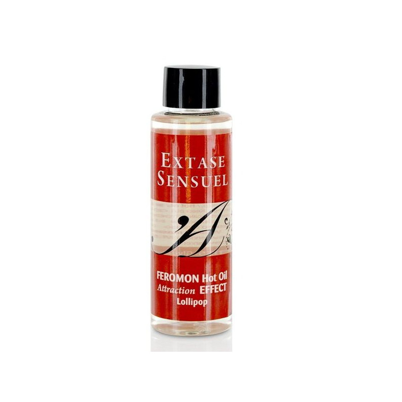 EXTASE SENSUAL - HEAT EFFECT MASSAGE OIL WITH PIRULET PHEROMONES 100 ML