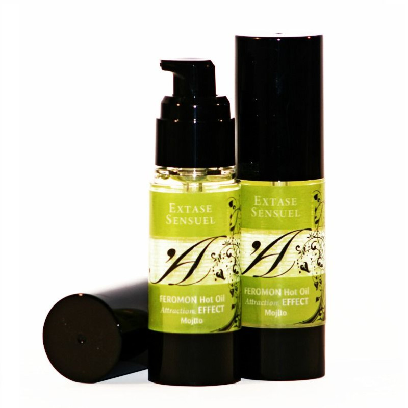 EXTASE SENSUAL - HEAT EFFECT MASSAGE OIL WITH MOJITO PHEROMONES 30 ML EXTASE SENSUAL - HEAT EFFECT MASSAGE OIL WITH MOJITO PHEROMONES 30 ML