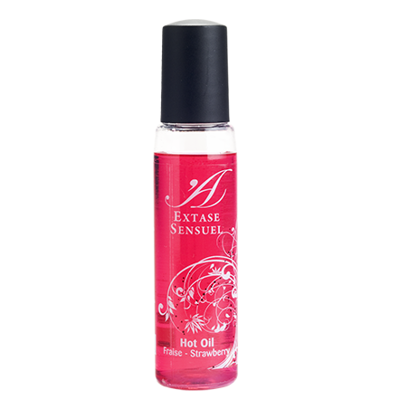 EXTASE SENSUAL - TRUSKAWKOWY OLEJEK STYMULUJACY NA CIEPLO 35 ML
