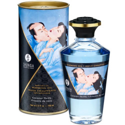 SHUNGA - OLEJEK DO MASAZU O SMAKU KOKOSOWYM I EFEKCIE CIEPLA 100 ML