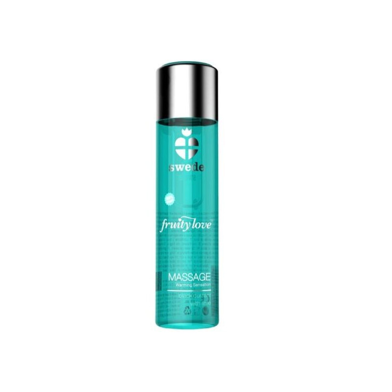 SWEDE - FRUITY LOVE WARMING EFFECT MASSAGE OIL BLACK CURRANT AND LIME 60 ML