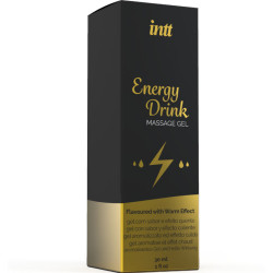 INTT MASSAGE & ORAL SEX - ZEL DO MASAZU Z AROMATOWYM NAPOJEM ENERGII CA O DZIALANIU ROZGRZEWAJACYM