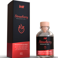 INTT MASSAGE & ORAL SEX - GORACY EFEKT ZEL DO MASAZU O SMAKU TRUSKAWKOWYM