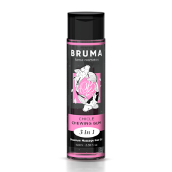 BRUMA - PREMIUM MASAZ GUMA DO ZUCIA GORACYM OLEJKIEM 3 W 1 - 100 ML