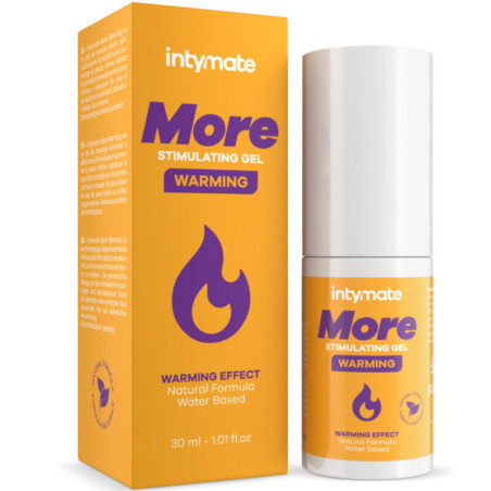 INTIMATELINE INTYMATE - WIECEJ EFEKTU CIEPLNEGO ZEL DO MASAZU NA BAZIE WODY DLA NIEJ 30 ML