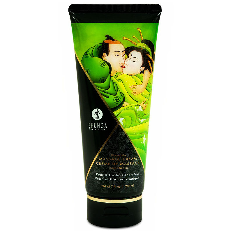 SHUNGA - PEAR & GREEN TEA MASSAGE CREAM 200 ML