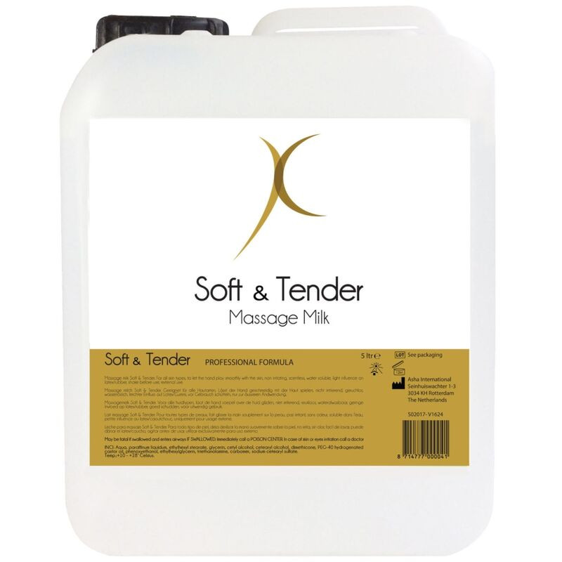 SOFT AND TENDER - MLECZKO DO MASAZU 5000 ML SOFT AND TENDER - MLECZKO DO MASAZU 5000 ML