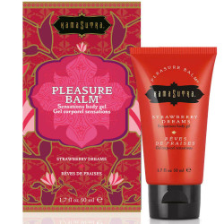 KAMASUTRA - BALSAM POBUDZAJACY PRZYJEMNOSC O SMAKU TRUSKAWKOWYCH MARZEN 50ML