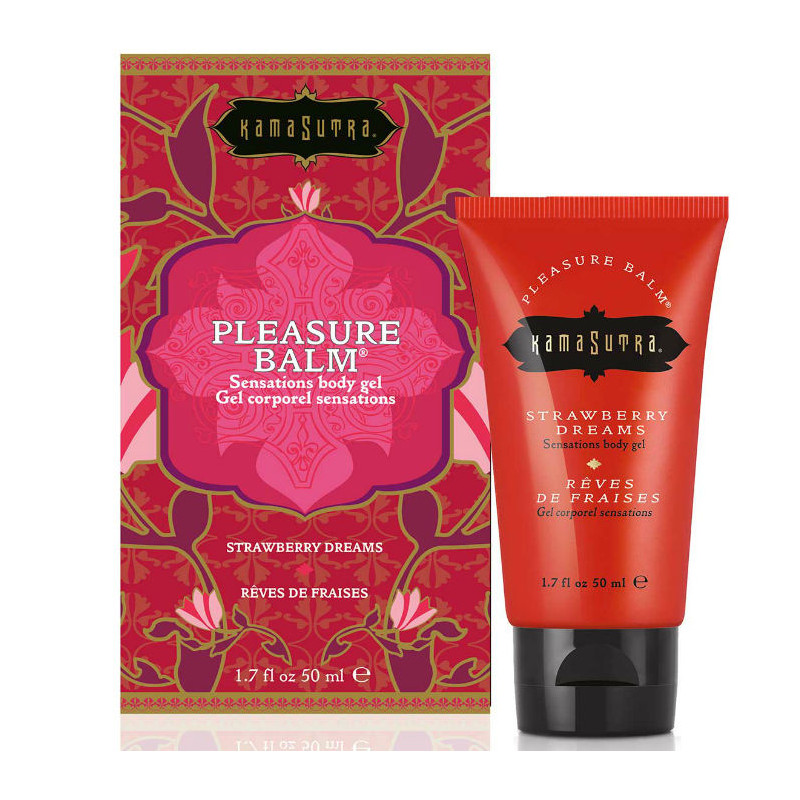 KAMASUTRA - BÁLSAMO PLACER ESTIMULANTE SABOR SUEÑOS DE FRESA 50ML KAMASUTRA - BÁLSAMO PLACER ESTIMULANTE SABOR SUEÑOS DE FRESA 50ML