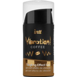 INTT - SILNY STYMULATOR INTYMNY PLYNNY ZEL WIBRUJACY CAFÉ 15ML