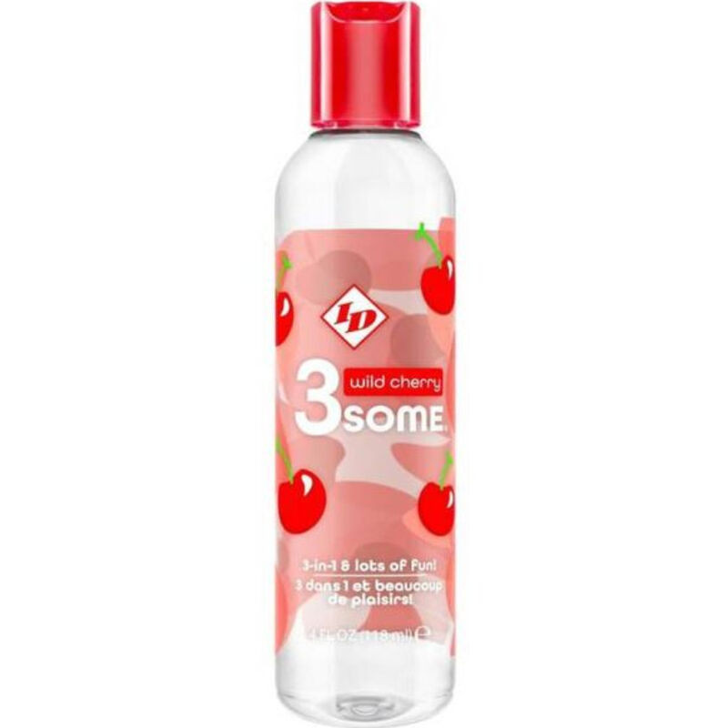 ID 3SOME - 4 FL OZ WILD CHERRY BOTTLE ID 3SOME - 4 FL OZ WILD CHERRY BOTTLE