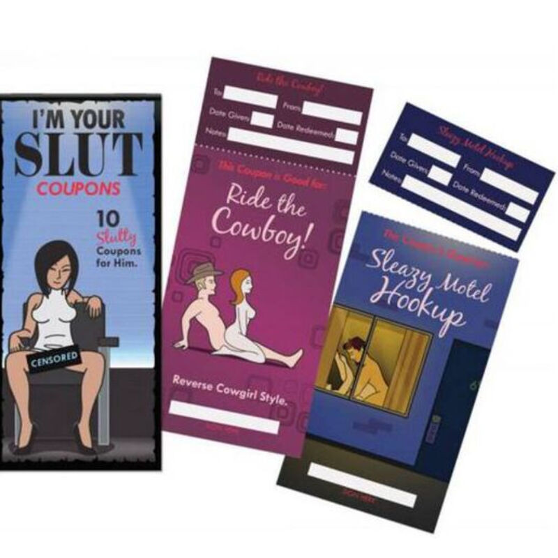 KHEPER GAMES - IM YOUR SLUT COUPONS / EN KHEPER GAMES - IM YOUR SLUT COUPONS / EN