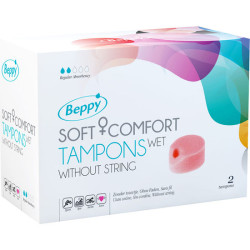 BEPPY - MIEKKIE KOMFORTOWE TAMPONY MOKRE 2 SZT
