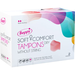 BEPPY - MIEKKIE, KOMFORTOWE TAMPONY SUCHE 2 SZT