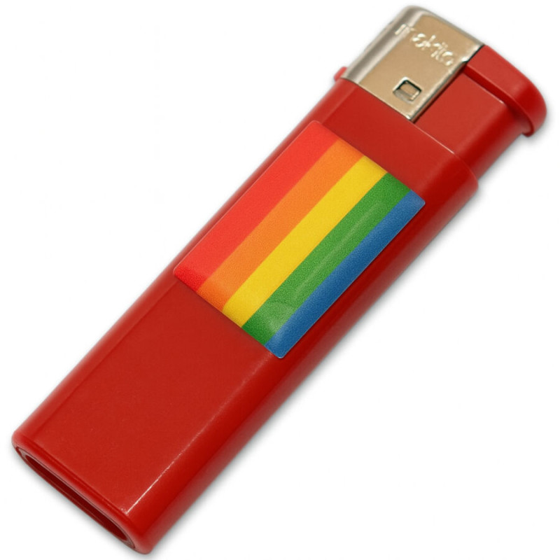 PRIDE - FUCSIA CHIARO CON BANDIERA LGBT PRIDE - FUCSIA CHIARO CON BANDIERA LGBT