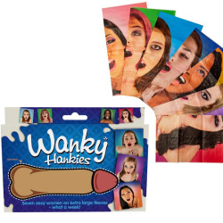 SPENCER & FLEEWOOD - WANKY HANKIES 7 BARDZO DUZYCH CHUSTECZEK DAMSKICH