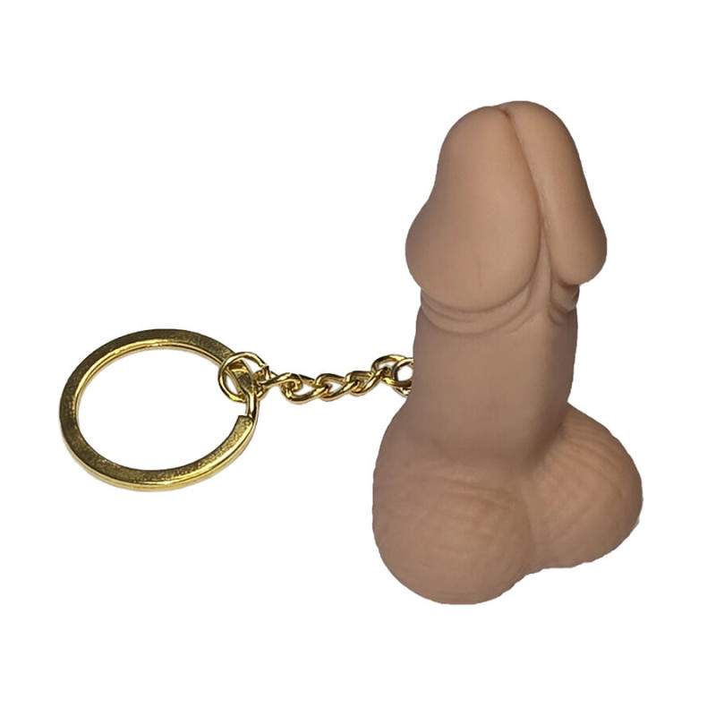 DIABLO PICANTE - SILBATO LLAVERO CON FORMA DE PENE COLOR CARNE DIABLO PICANTE - SILBATO LLAVERO CON FORMA DE PENE COLOR CARNE