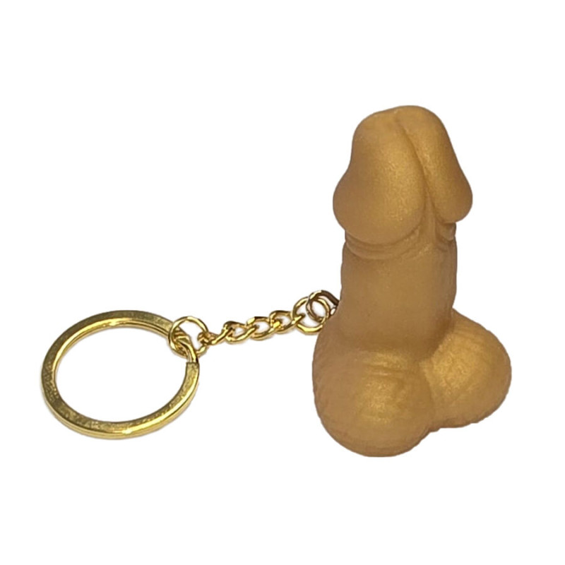 DIABLO PICANTE - CHAVEIRO APITO EM FORMATO DE PÊNIS COR DOURADA DIABLO PICANTE - CHAVEIRO APITO EM FORMATO DE PÊNIS COR DOURADA