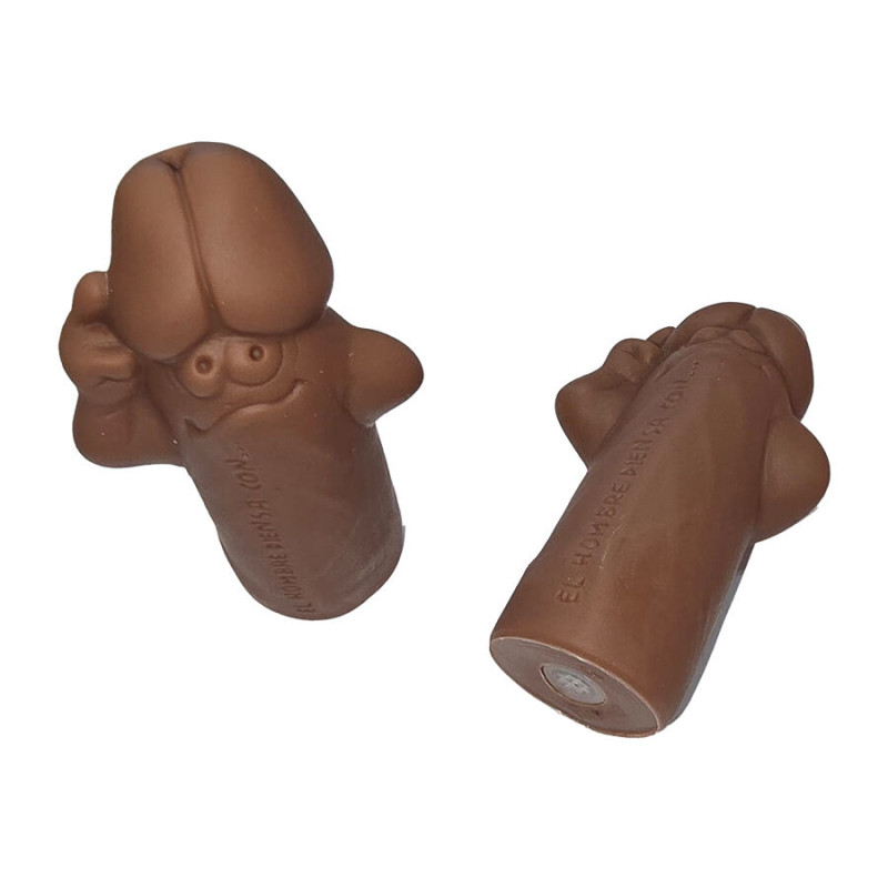 DIABLO PICANTE - FISCHIO A FORMA DI PENE COLOR MARRONE DIABLO PICANTE - FISCHIO A FORMA DI PENE COLOR MARRONE