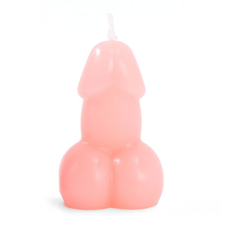 DIABLO PICANTE - VELA EM FORMATO DE PÊNIS NA COR ROSA DIABLO PICANTE - VELA EM FORMATO DE PÊNIS NA COR ROSA