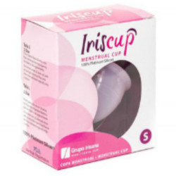 IRISCUP - MALY ROZOWY KUBEK MIESIECZNY + TORBA STERYLIZATOR GRATIS