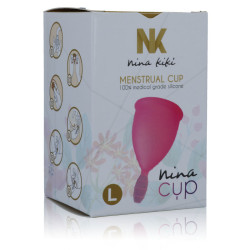 NINA KIKÍ - KUBECZEK MENSTRUACYJNY ROZOWY - ROZMIAR L
