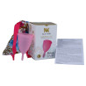 NINA KIKÍ - KUBECZEK MENSTRUACYJNY ROZOWY - ROZMIAR L