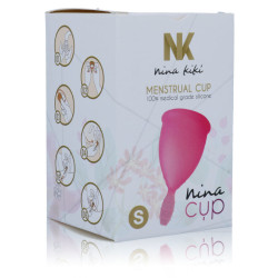 NINA KIKÍ - KUBECZEK MENSTRUACYJNY ROZOWY - ROZMIAR S