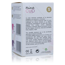 NINA KIKÍ - KUBECZEK MENSTRUACYJNY ROZOWY - ROZMIAR S