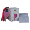 NINA KIKÍ - KUBECZEK MENSTRUACYJNY ROZOWY - ROZMIAR S