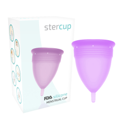 STERCUP - SILIKONOWA KUBECZKA MIESIECZNA FDA LILIOWY - ROZMIAR L
