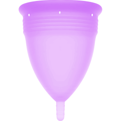STERCUP - COUPE MENSTRUELLE EN SILICONE FDA LILAS - TAILLE L