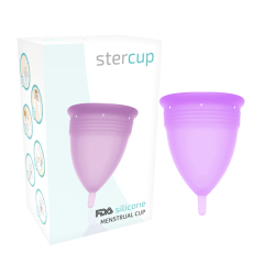 STERCUP - SILIKONOWA KUBECZKA MIESIECZNA FDA LILIOWY - ROZMIAR S