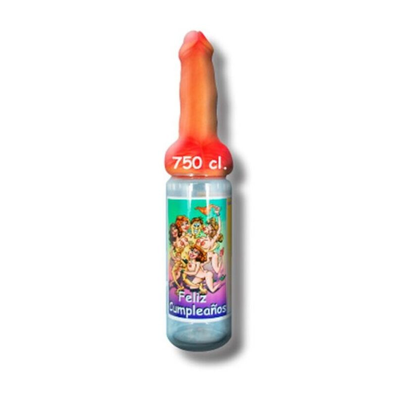 DIABLO PICANTE - PENIS FEEDING BOTTLE BIRTHDAY FLESH 750 ML DIABLO PICANTE - PENIS FEEDING BOTTLE BIRTHDAY FLESH 750 ML