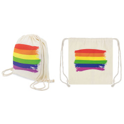 PRIDE - BAWELNIANY PLECAK Z FLAGA LGBT