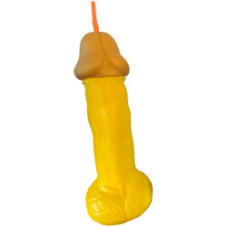 DIABLO PICANTE - ?Ó?TY PLASTIKOWY KUBEK NA PENISA