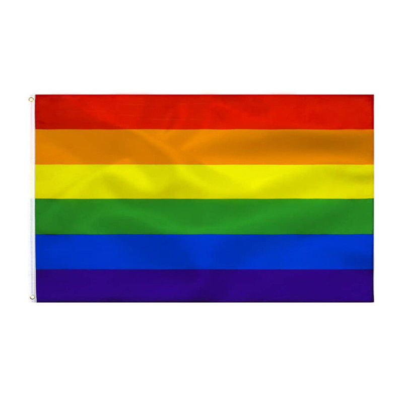 PRIDE - BANDEIRA ARCO-ÍRIS 90 X 150 CM PRIDE - BANDEIRA ARCO-ÍRIS 90 X 150 CM