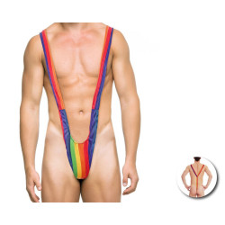 PRIDE - MĘSKIE TRIKINI Z TĘCZOWĄ FLAGĄ
