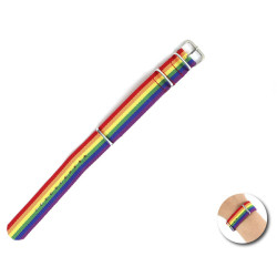 PRIDE - BRANSOLETKA Z TĘCZOWĄ FLAGĄ