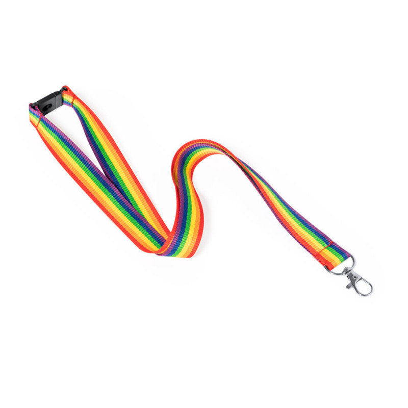 PRIDE - RAINBOW FLAG RIBBON 90 X 5 CM PRIDE - RAINBOW FLAG RIBBON 90 X 5 CM