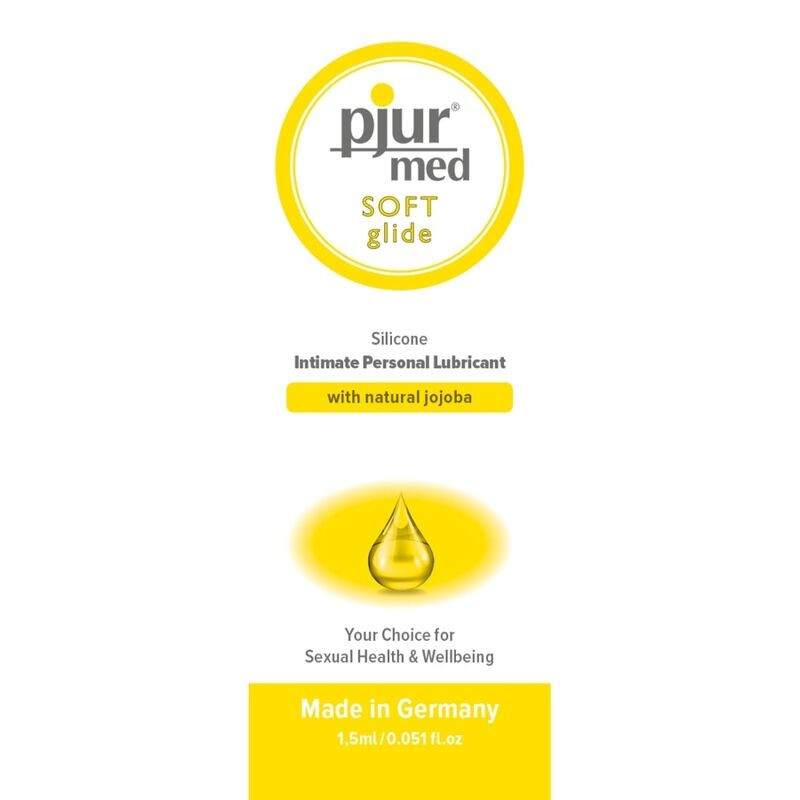 PJUR - MED SOFT GLIDE SILICONE LUBRICANT 1.5 ML