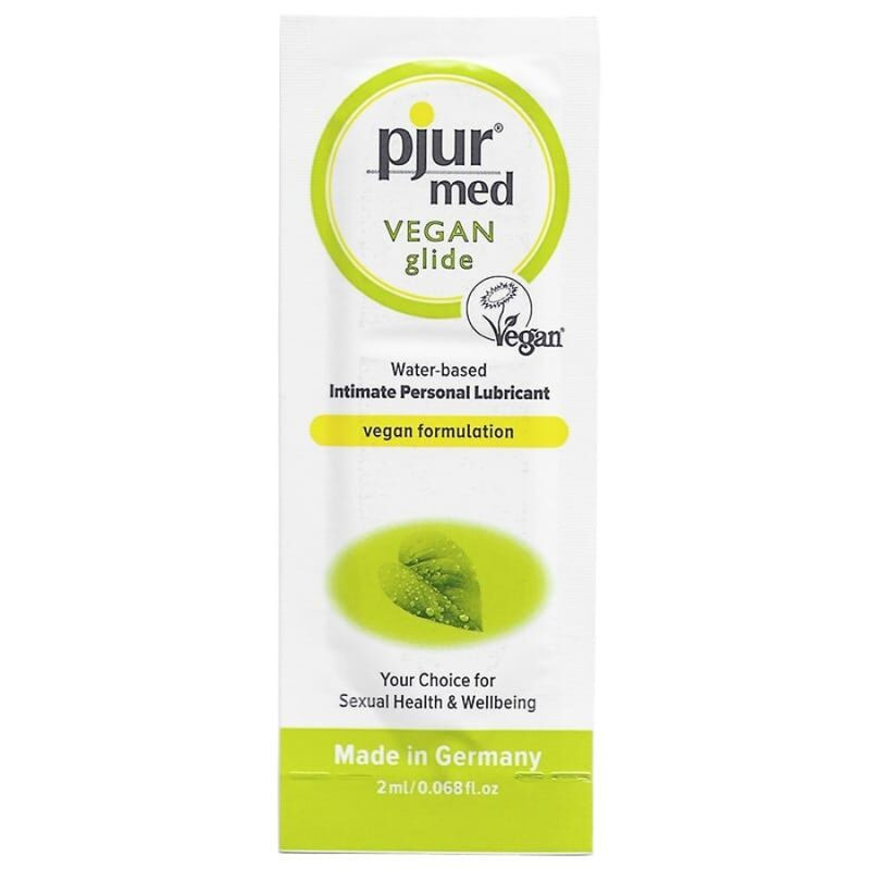 PJUR - MED VEGAN GLIDE LUBRYKANT NA BAZIE WODY 2 ML PJUR - MED VEGAN GLIDE LUBRYKANT NA BAZIE WODY 2 ML