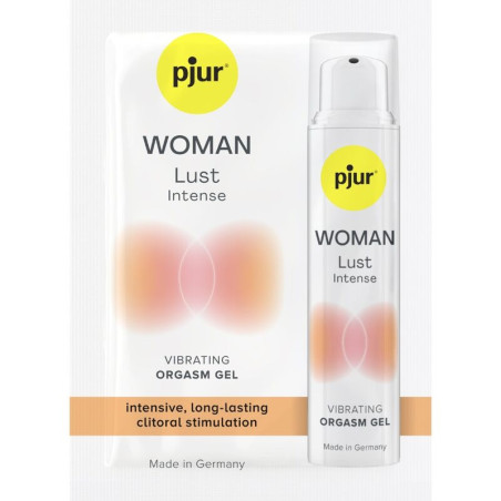PJUR - ŻEL WIBRACYJNY WOMAN LUST INTENSYWNIE DAWKOWANY DO ORGAZMU 1,5 ML
