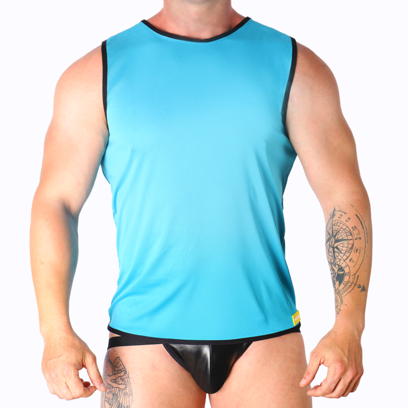 MACHO - BLUE T-SHIRT L/XL MACHO - BLUE T-SHIRT L/XL