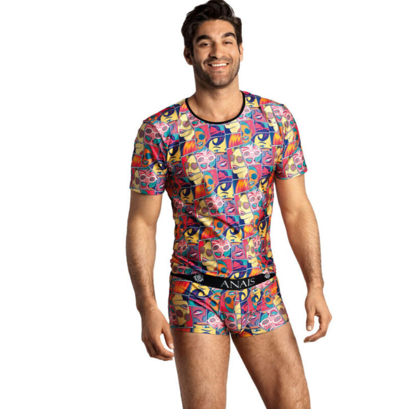 ANAIS MEN - T-SHIRT KOMIKSOWY L