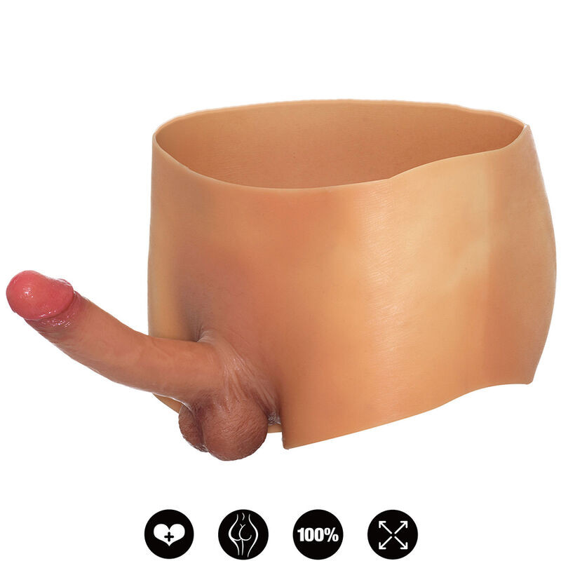 HIDDEN DESIRE - ALTER EGO BOXERSHOT CON PENE 18 CM TAGLIA L HIDDEN DESIRE - ALTER EGO BOXERSHOT CON PENE 18 CM TAGLIA L