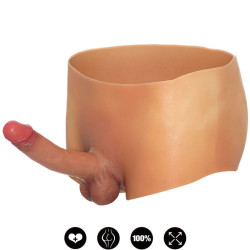HIDDEN DESIRE - ALTER EGO BOXERSHOT Z PENISEM 18 CM ROZMIAR S/M