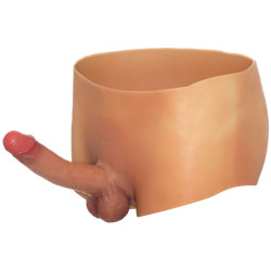 HIDDEN DESIRE - ALTER EGO BOXERSHOT Z PENISEM 18 CM ROZMIAR S/M